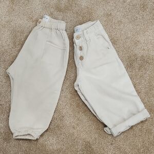Zara Baby Boy Pants X2 Size 12 - 18 Months